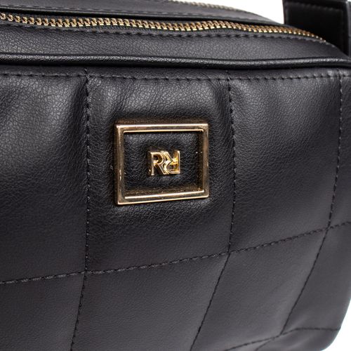 Bolsa Feminina Rafitthy Transversal Pequena Preto