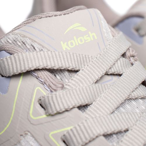 Tênis Feminino Kolosh Caminhada DuoTech Cinza/Verde