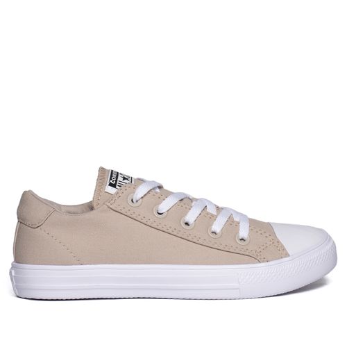Tênis Unissex Converse Day One Cano Baixo Bege/Branco