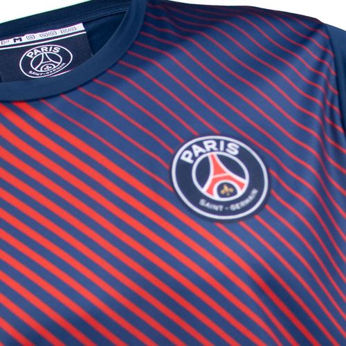 Camiseta Masculina Balboa PSG Marinho/Vermelho