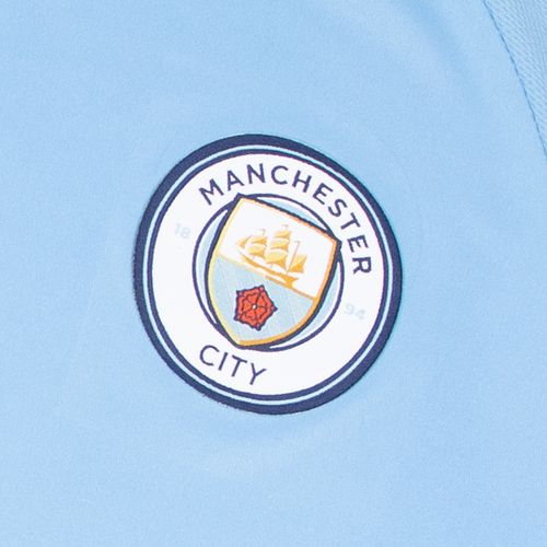 Camiseta Infantil Balboa Manchester City Azul Claro