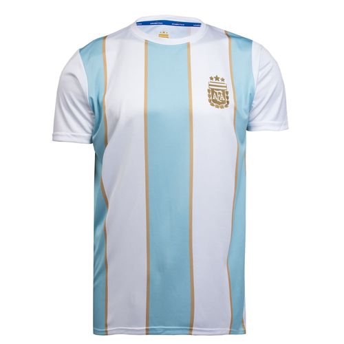 Camiseta Masculina Balboa Argentina Di María 11 Branco/Azul