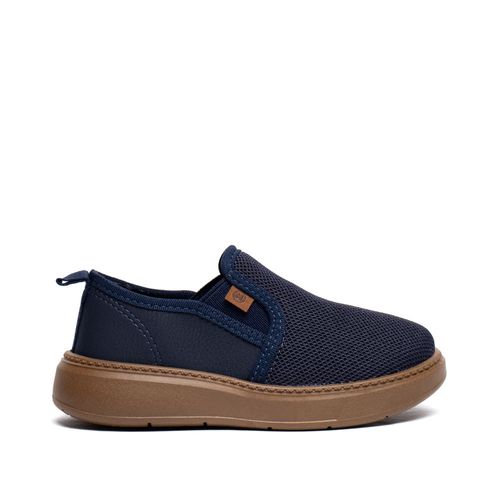 Tênis Infantil Molekinho Slip On Casual Marinho
