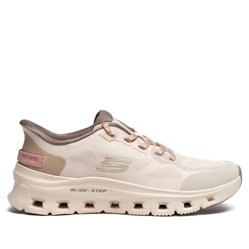 Tênis Feminino Skechers Glide-Step Pro Slip-Ins Nude/Rosa