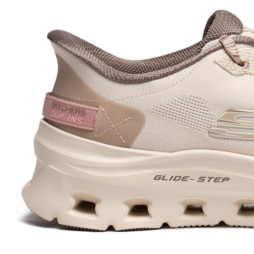 Tênis Feminino Skechers Glide-Step Pro Slip-Ins Nude/Rosa