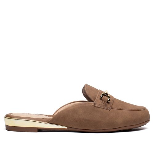 Mule Feminino Modare Napa Veluna Conforto Marrom Claro