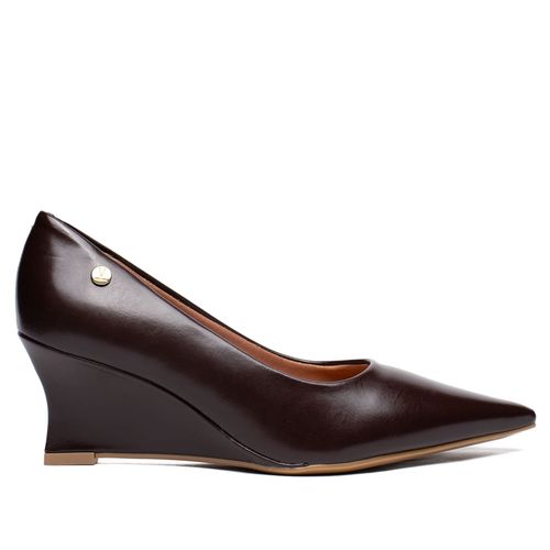 Scarpin Feminino Vizzano Napa Garda Anabela Marrom