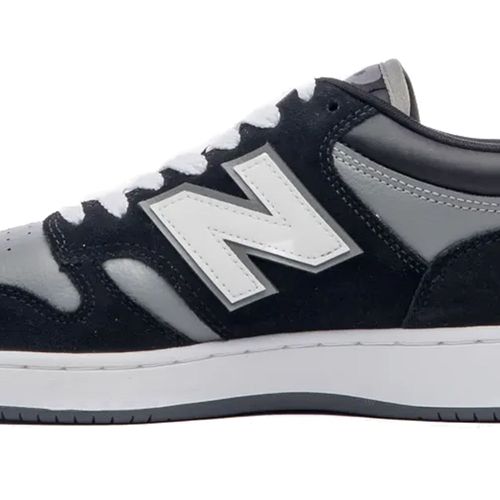 Tênis Masculino New Balance 480L Preto/Cinza