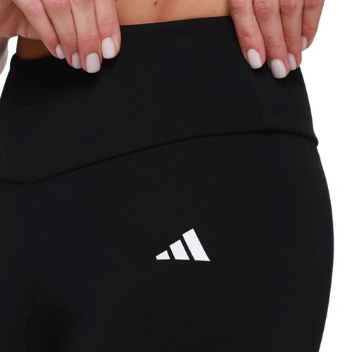 Short Feminino Adidas Treino Poliamida Três Listras Preto