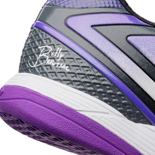Chuteira Futsal Umbro Pro 5 Bump Billy BR Futsal Preto/Roxo