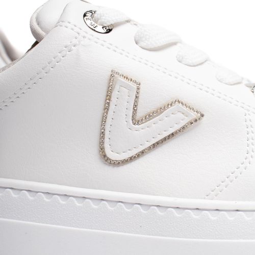 Tênis Feminino Via Marte Napa Flatform Branco