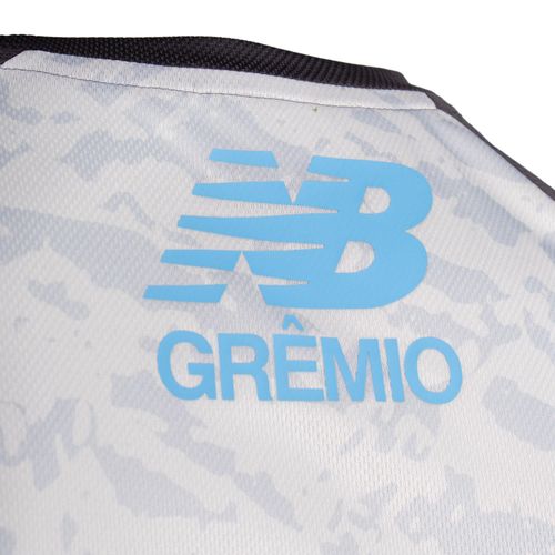 Camiseta Masculina New Balance Grêmio Treino 2026 Cinza
