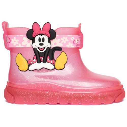Bota Galocha Infantil Grendene Minnie Glitter Rosa