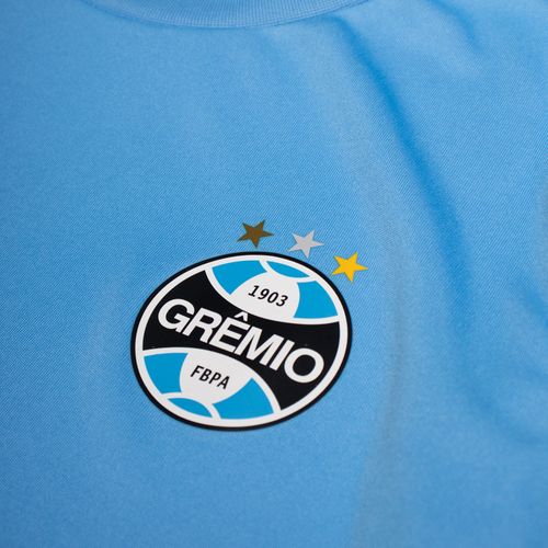 Camiseta Juvenil Betel Grêmio Escudo 1903 Azul