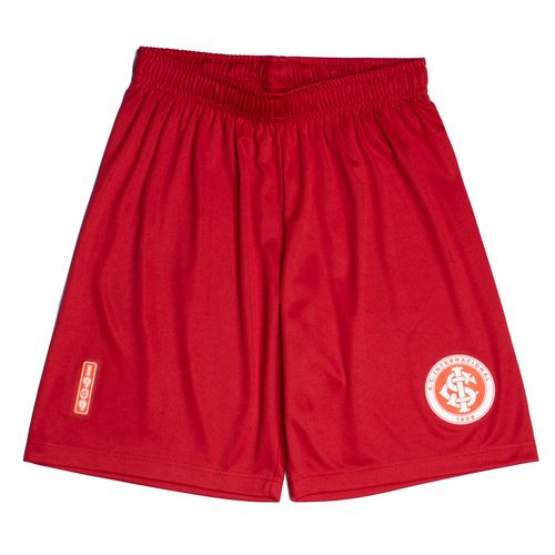 Calção Infantil Betel Inter 1909 Esportivo Vermelho/Branco