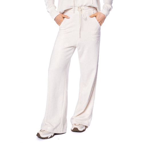 Calça Moletom Feminina Mormaii Reta Comfy Off White Mescla