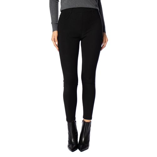 Calça Feminina Facinelli Reta Bolso Fake Preto