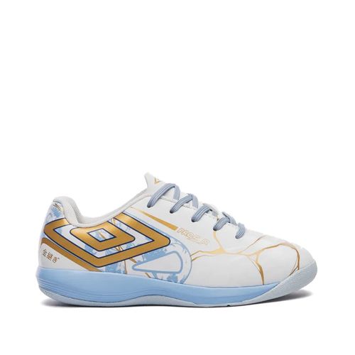 Chuteira Futsal Infantil Umbro Pro 5 Jr Kintsugi Azul