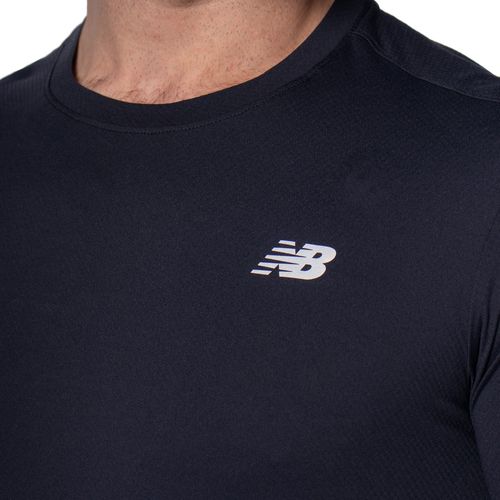 Camiseta Masculina New Balance Essential Esportiva Preto