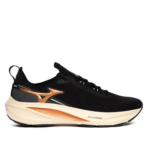Tênis Feminino Mizuno Sunrise Mesh Preto/Dourado