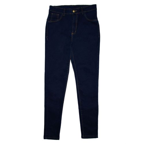 Calça Jeans Feminina Jezzian Plus Size Cigarrete Azul