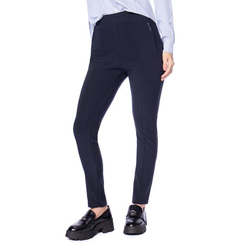 Calça Feminina Facinelli Montaria Elastano Marinho