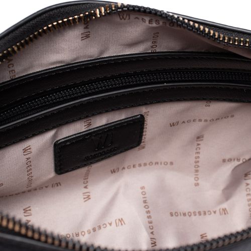 Bolsa Feminina Wj Alça Trançada Pequena Preto